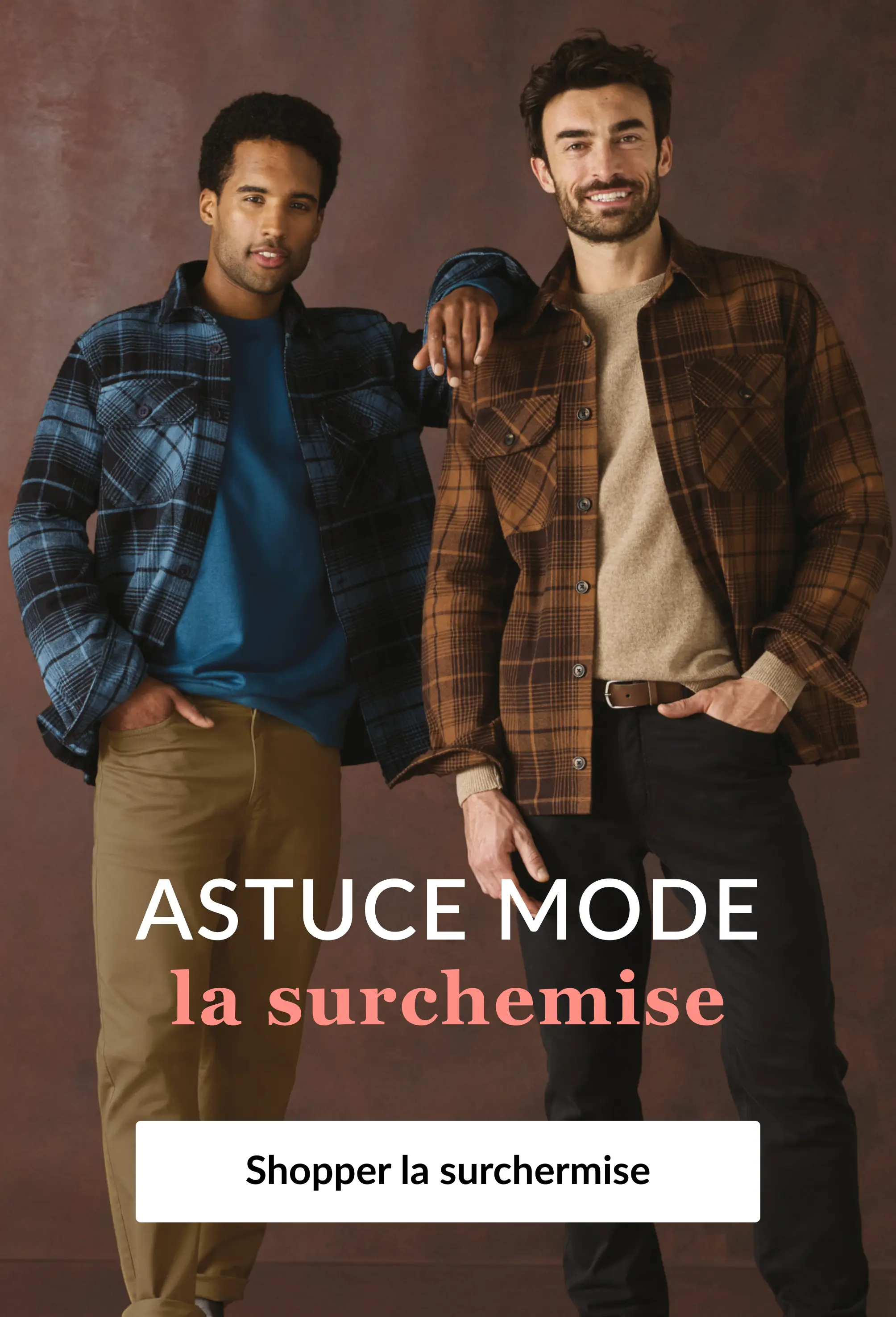Découvrez notre astuce mode et shopper la surchemise sur Blancheporte.be