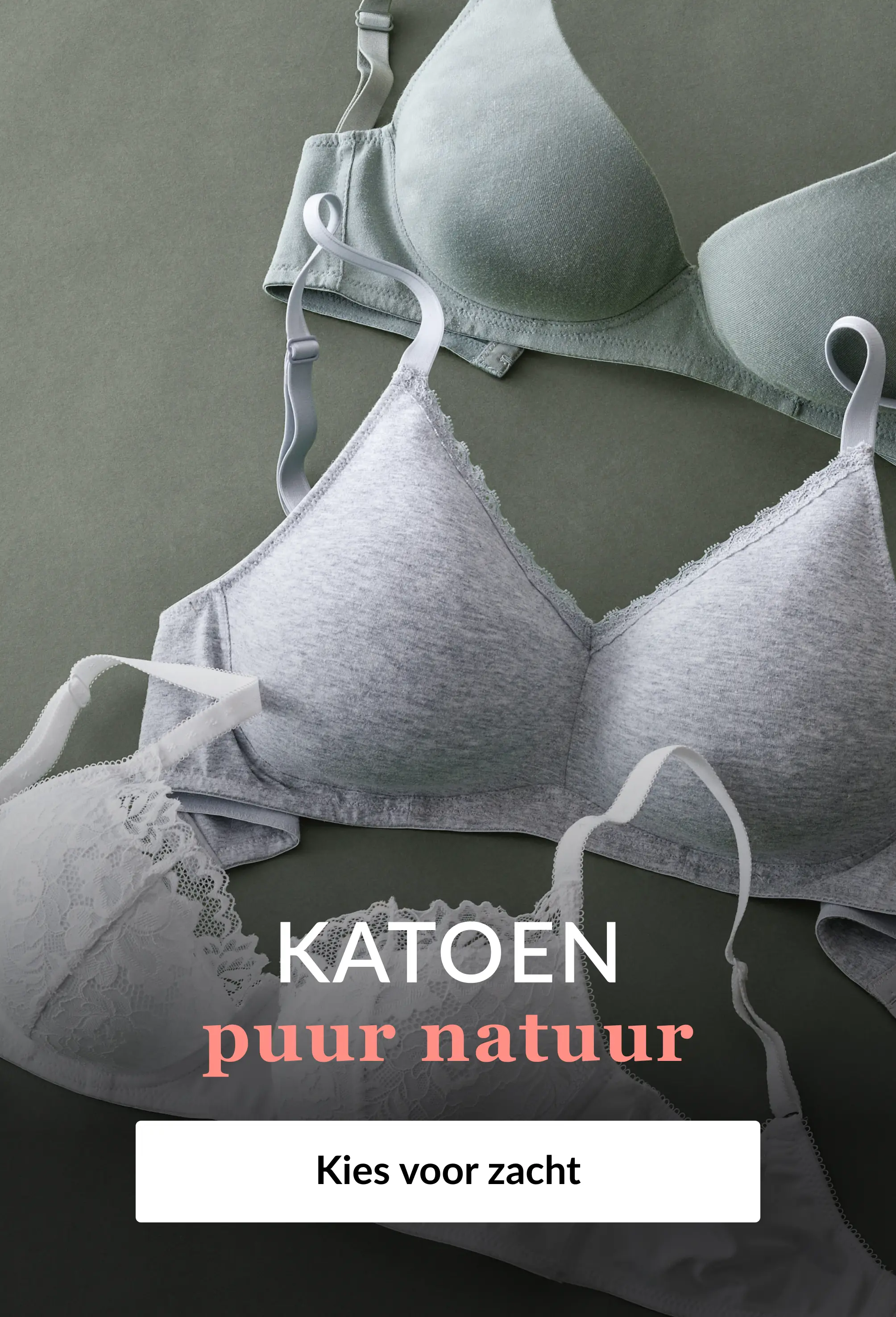 Ga voor de natuurlijke zachtheid van katoen op Blancheporte.be