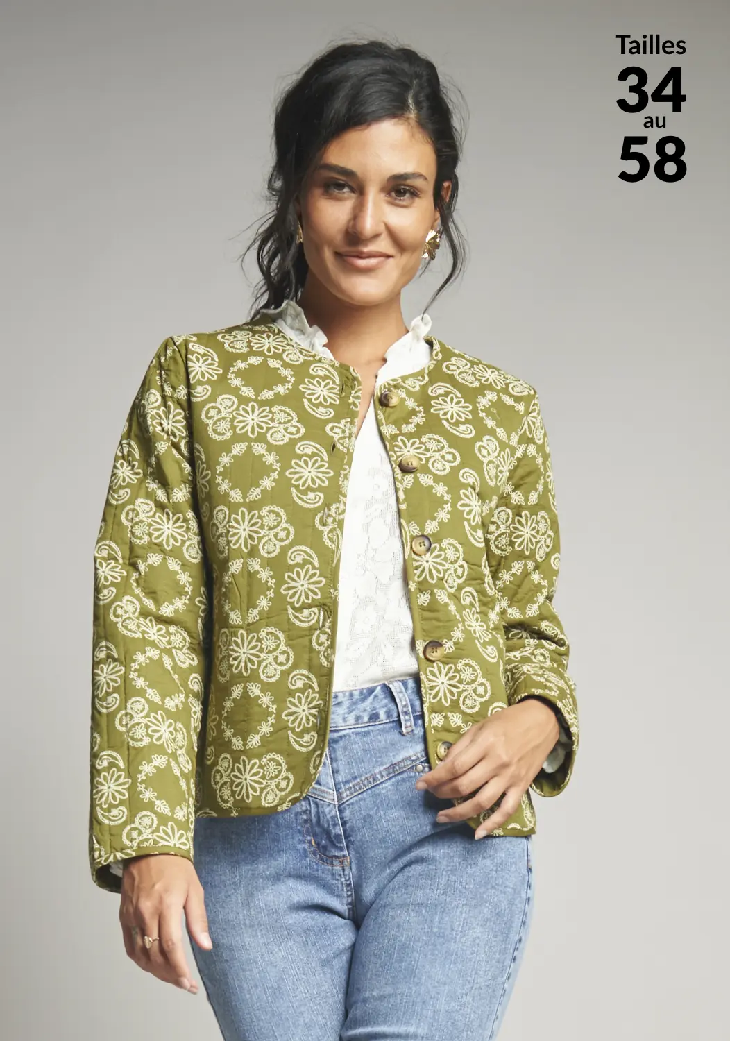 Voor een tijdloze look kunt u kiezen uit een ruime selectie jassen bij Blancheporte.