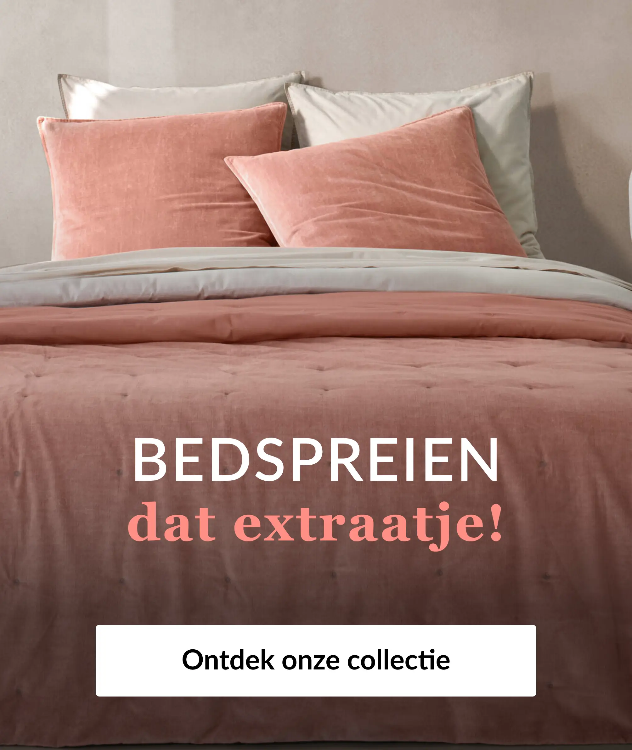 Ontdek onze selectie bedspreien voor dat extra accent op Blancheporte.be