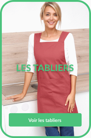 Découvrez notre sélection de tabliers femme pas cher