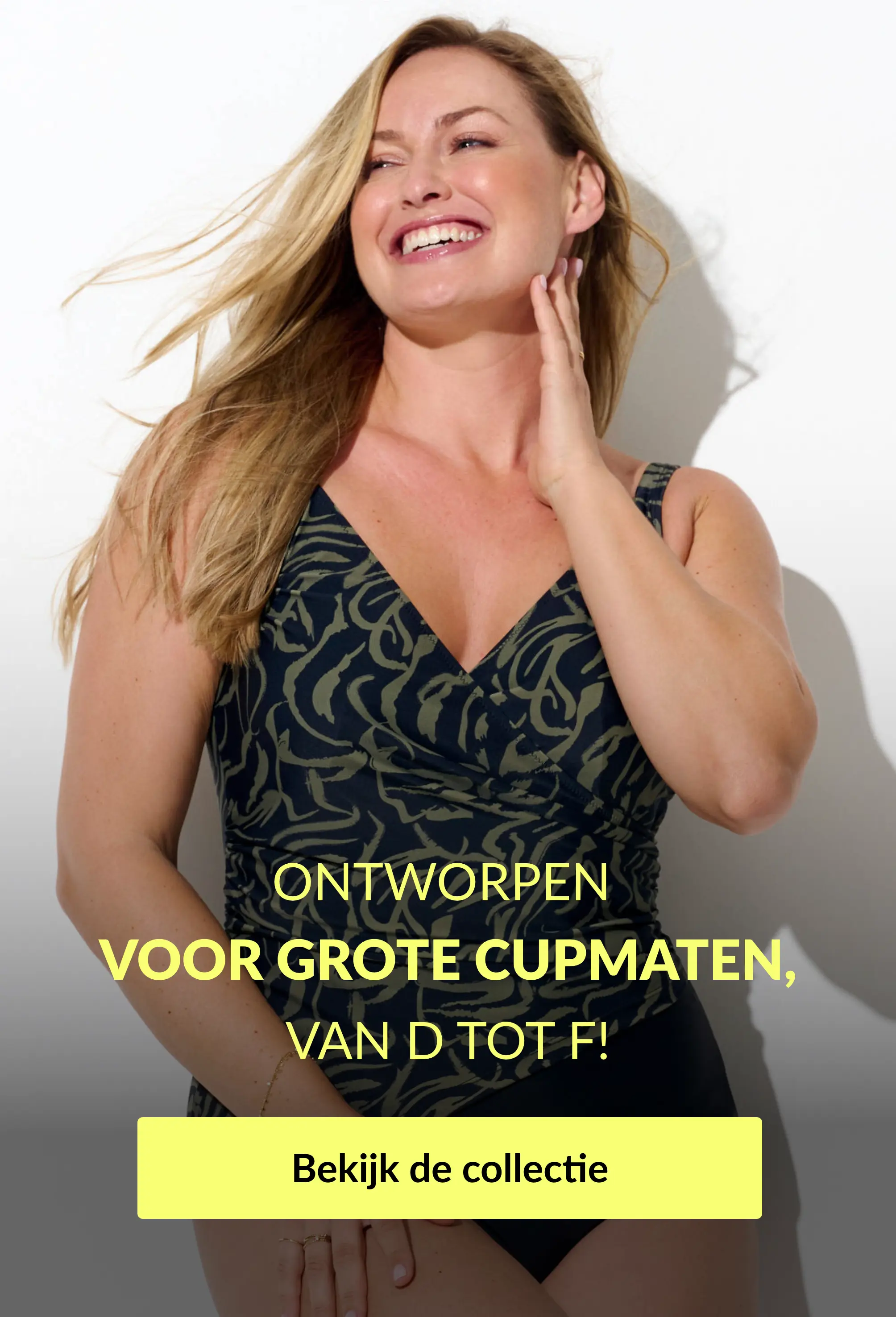 Ontworpen voor grote cupmaten, van D tot F!