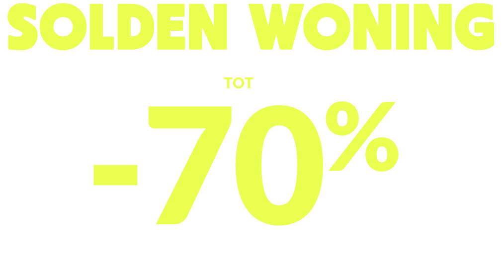 Winteruitverkoop en aanbiedingen: tot 70% korting op huishoudtextiel en decoratieartikelen