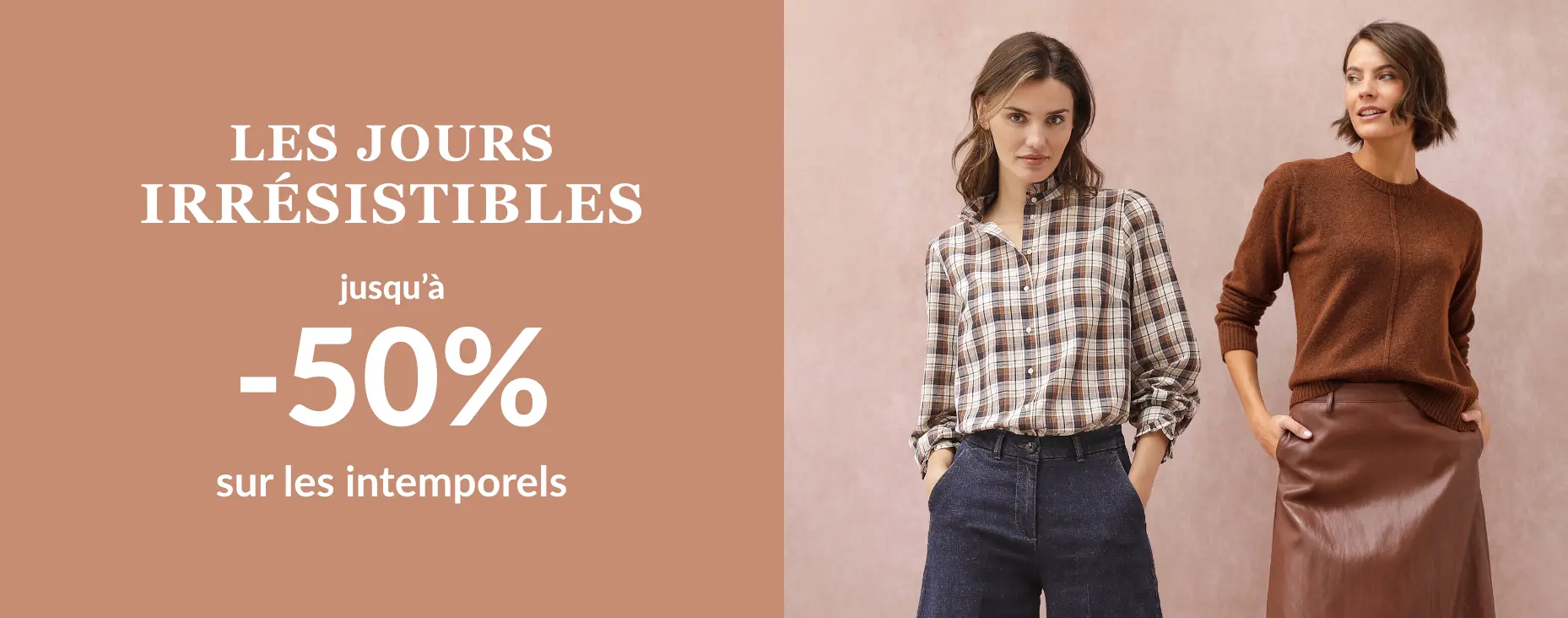 Les jours irrésistibles chez Blancheporte : jusqu'à -50% sur notre sélection de produits intemporels