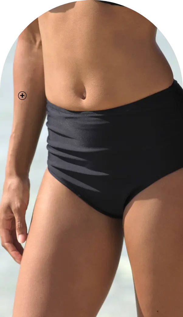 YNIQUE Badpak voor dames , buikweg-bikini voor dames , hoge taille