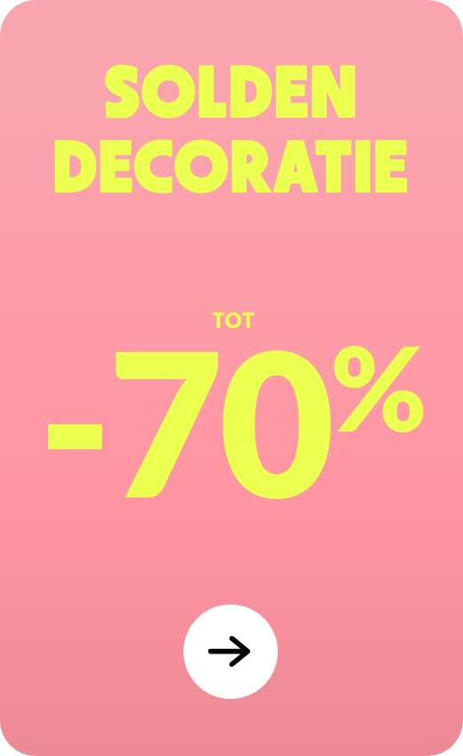 Decoratie-uitverkoop tot 70% korting
