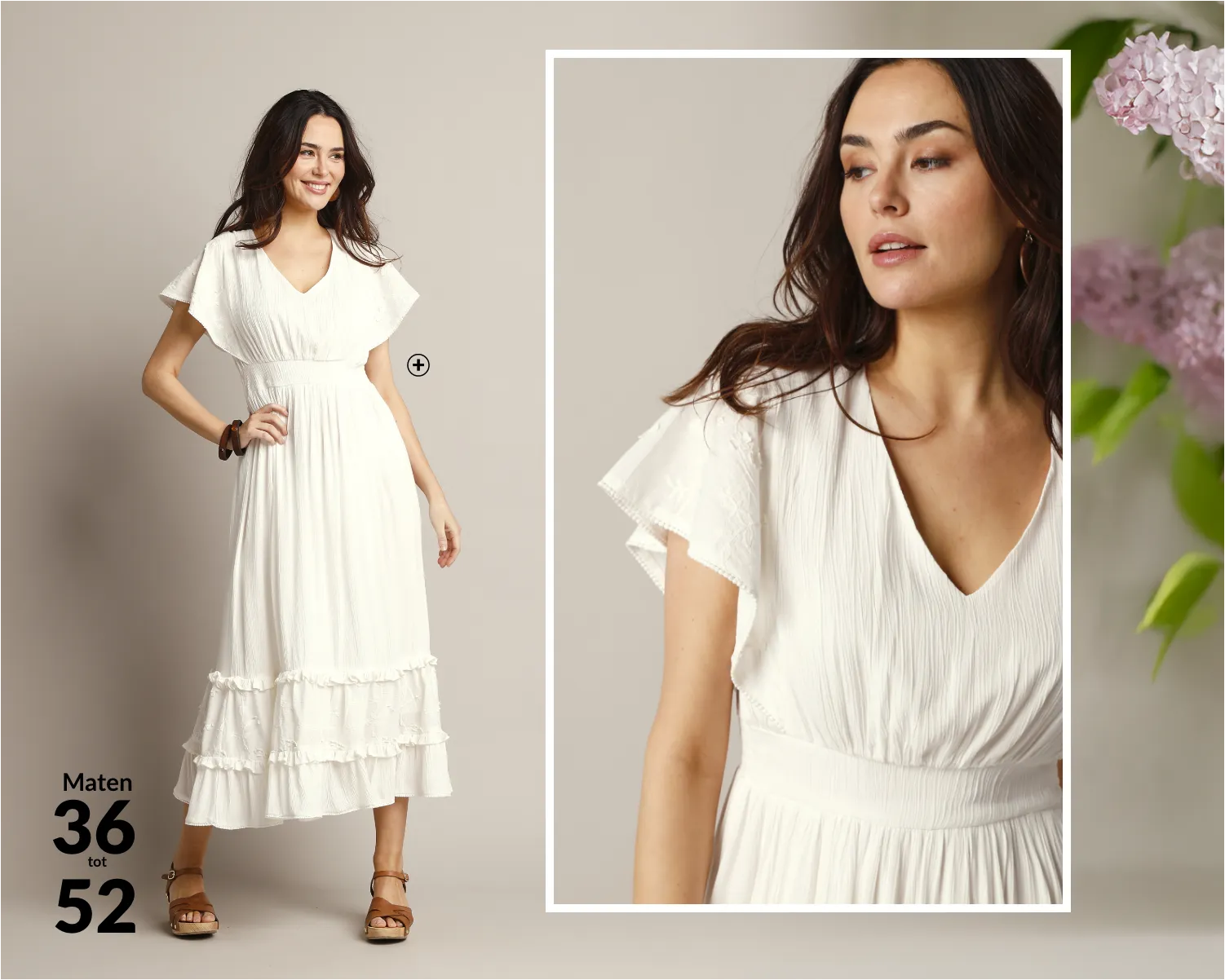 Maak u klaar voor een feestelijke seizoen en schitter in deze elegante crêpejurk, versierd met verfijnde borduursels - Blog Blancheporte