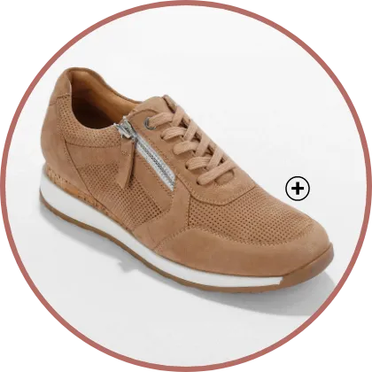 Leren sneakers met rits en bimateriaal zool – comfortabele en gemakkelijk aan te trekken schoenen voor smalle en brede voeten | Blog Blancheporte