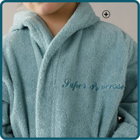 Personaliseerbare badjas met kap in badstof, kinderen - Blog Blancheporte
