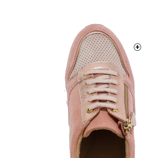 Baskets zippées en cuir, parfaites pour twister une robe élégante | Blancheporte