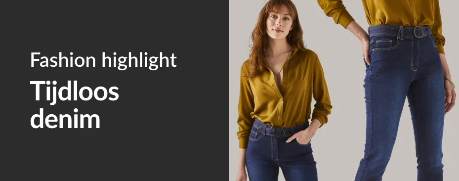 Blancheporte fashion highlight: de denimtrend voor dames en heren