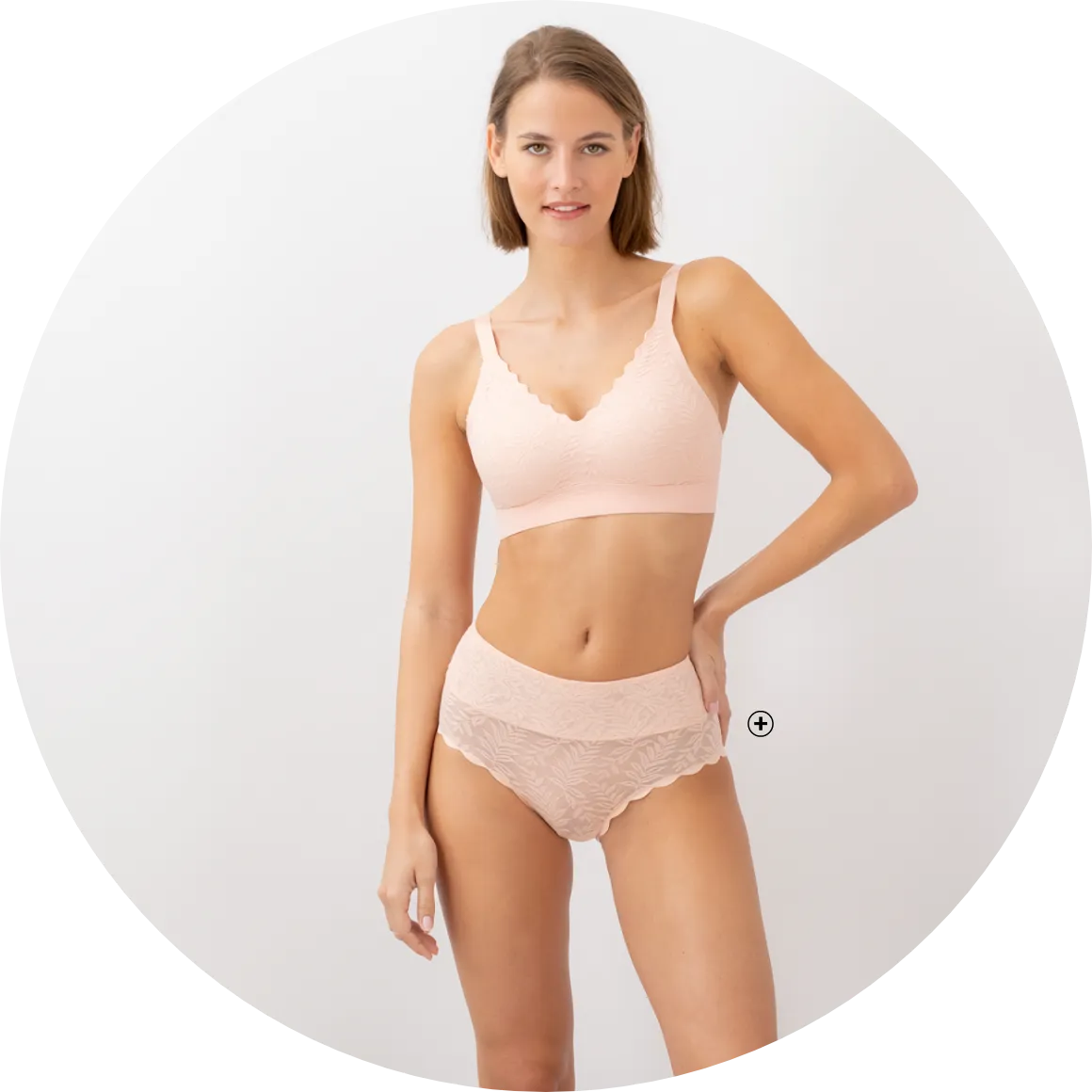 Set van 2 hoge tailleslips van microvezel en kant, onzichtbaar onder kleding en zeer comfortabel – Blog Blancheporte