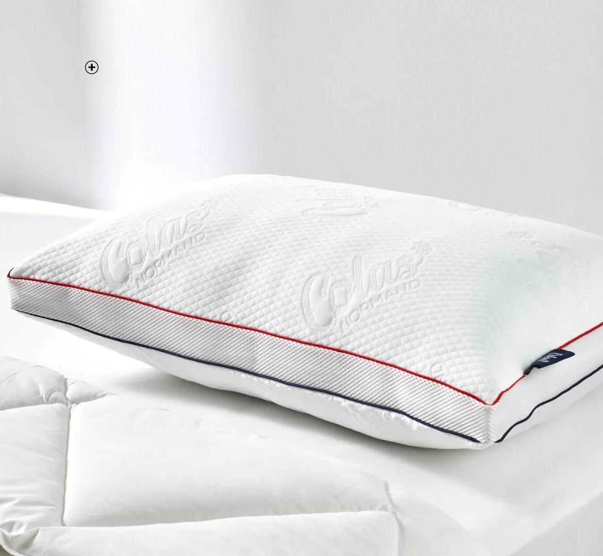 Oreiller rectangulaire été/hiver modulable, confort ferme, enveloppe coton, fibre polyester, blanc - Blog Blancheporte
