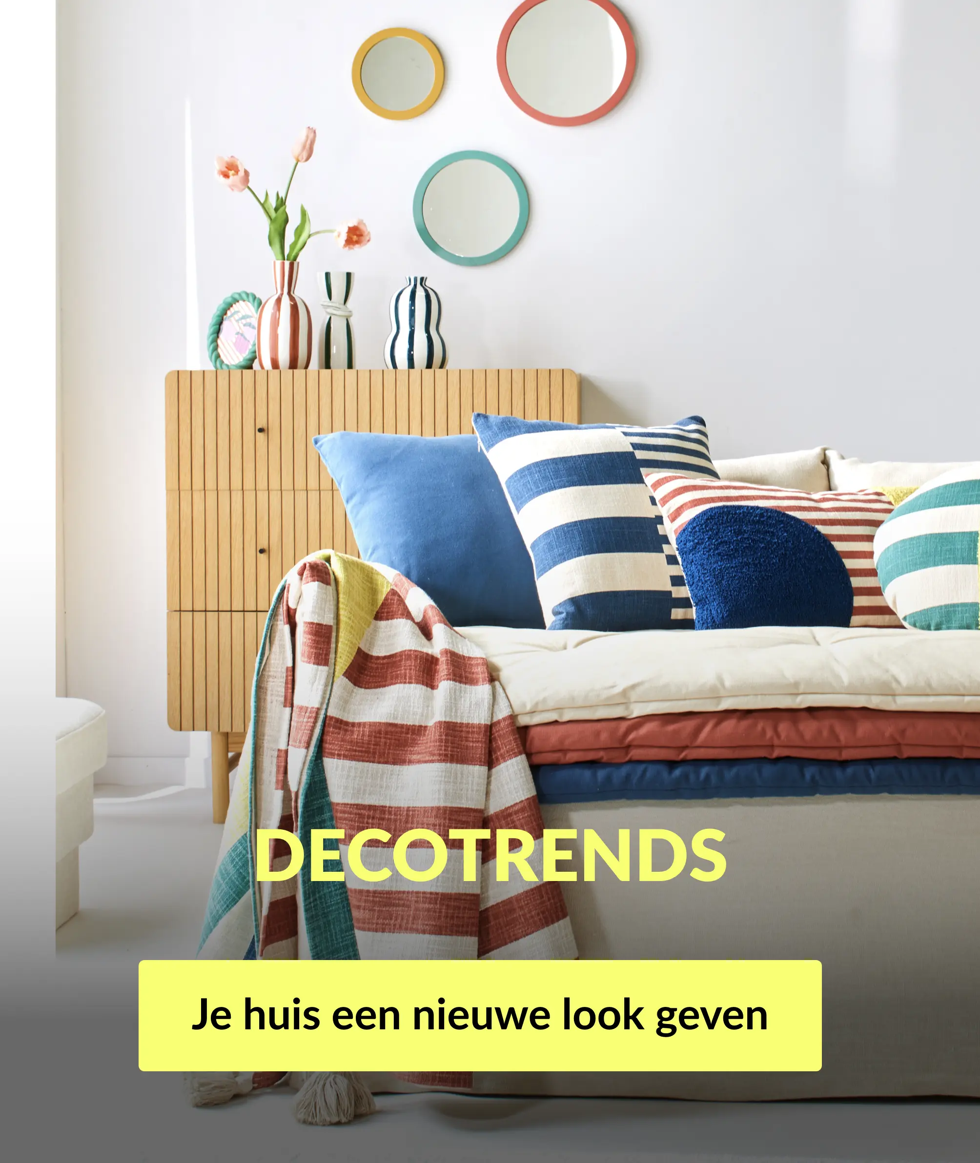 Ontdek onze wooncollectie met geometrische motieven op de website Blancheporte