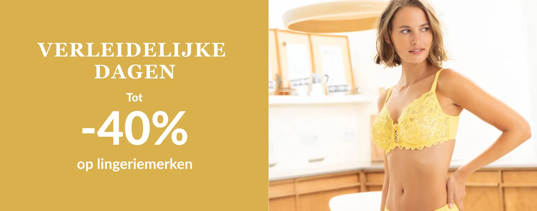 Onweerstaanbare dagen bij Blancheporte: tot 50% korting op een selectie lingerie en tot 40% korting op uw favoriete lingeriemerken