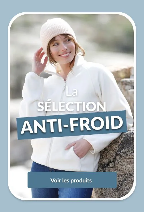 Profitez de notre sélection de vêtements femme anti-froid !