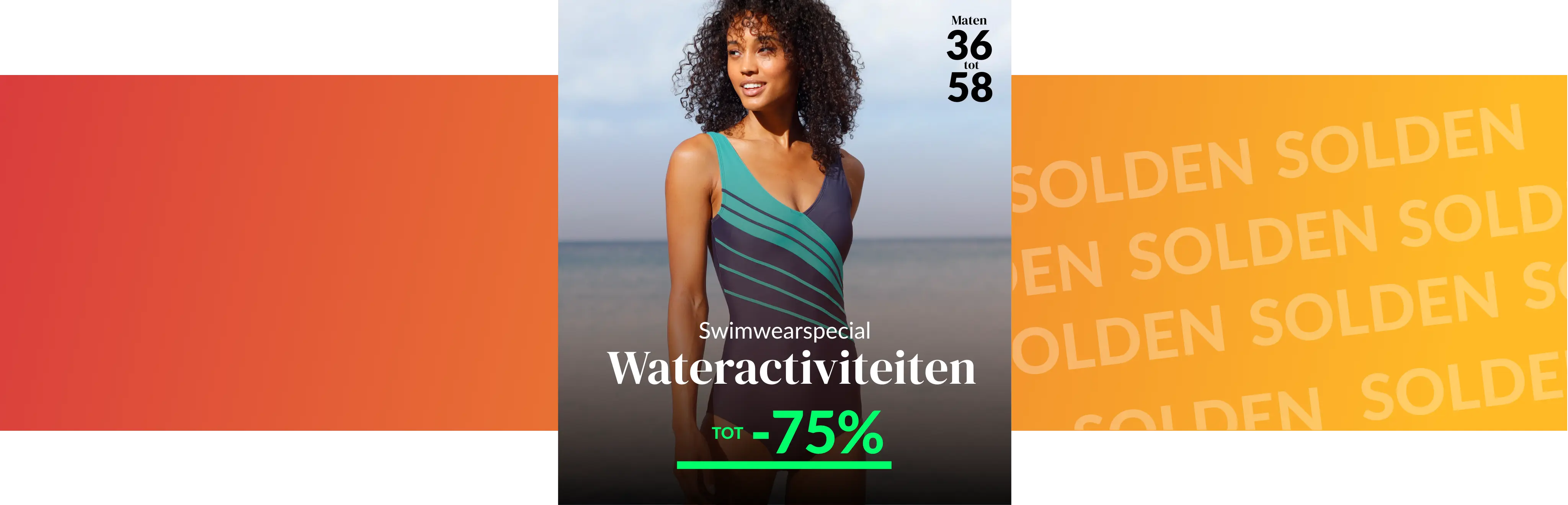 Zomeruitverkoop en promoties: tot -75% op een selectie maillots de bain bij Blancheporte