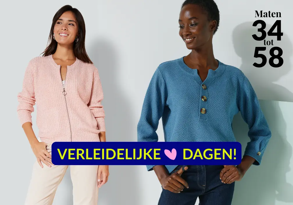 Onweerstaanbare dagen: tot 50% korting op alle damesmode
