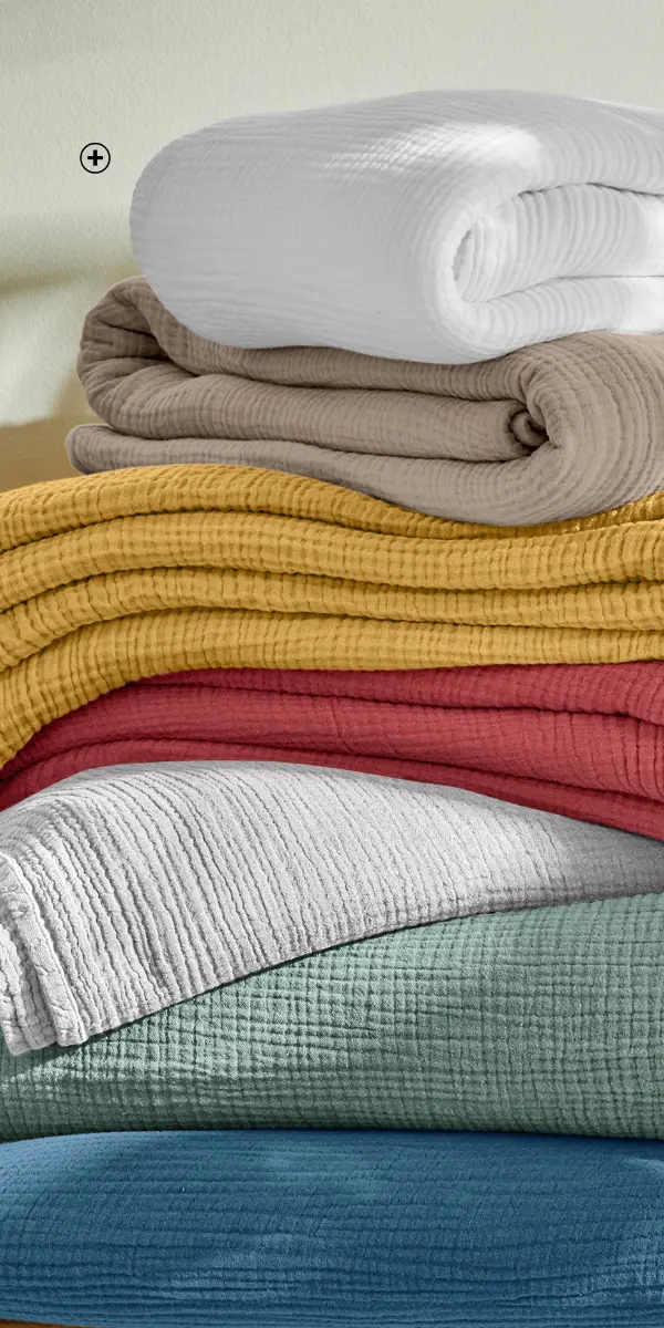 Bedlinnen in amandelgroene tetrastof, comfort en natuurlijke stijl | Blancheporte