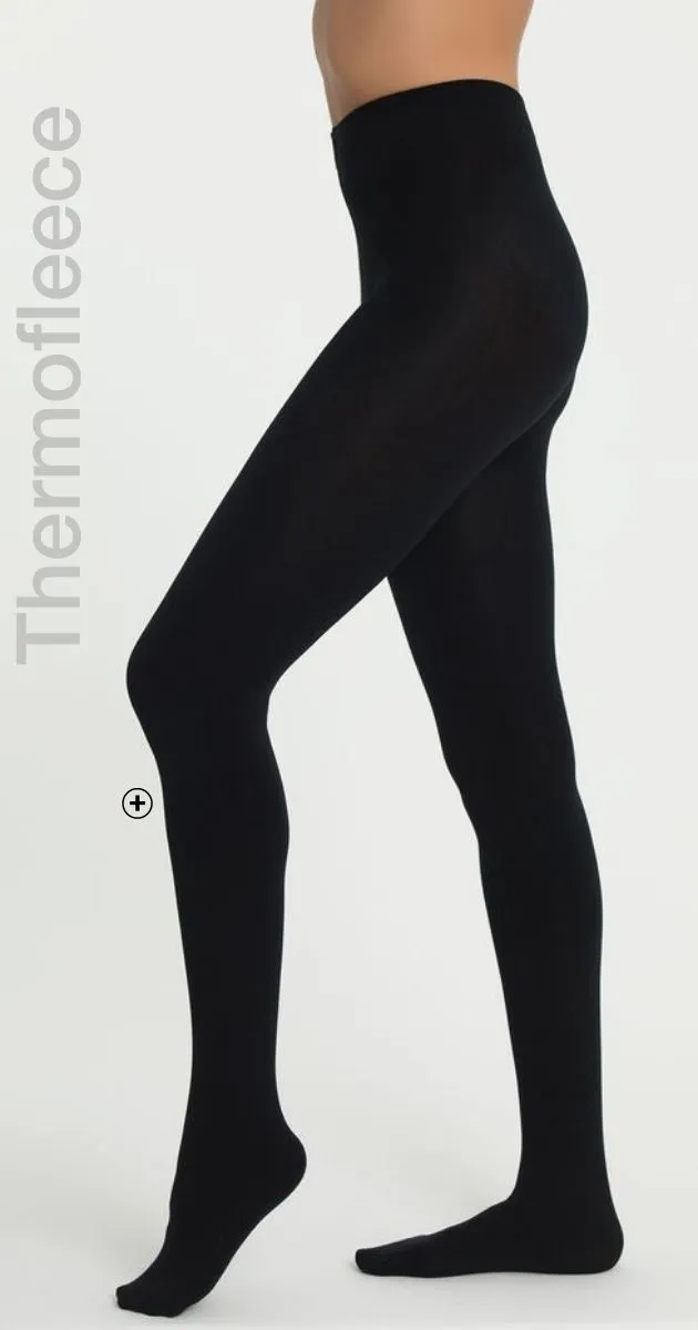 Ultra-opake panty in zwart Dim® van fleece, goedkoop | Blancheporte