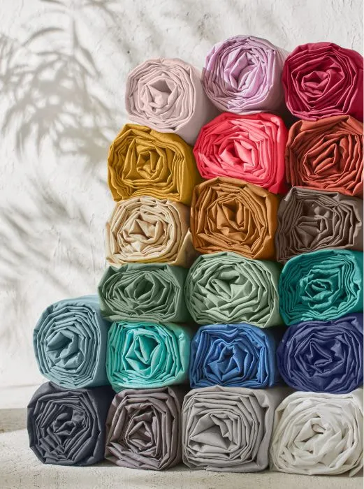 Découvrez nos gammes de linge de lit uni 