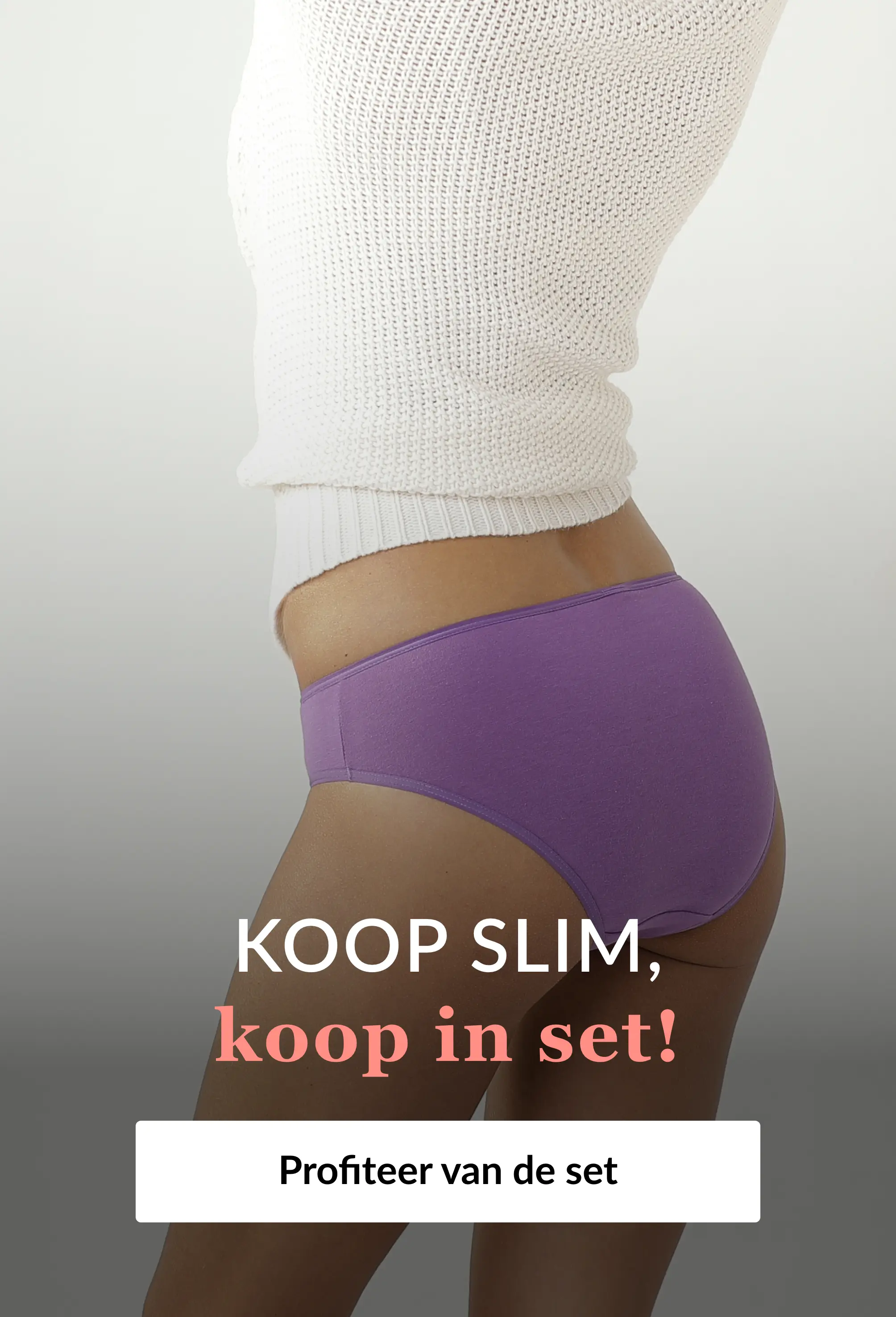 Ontdek onze multipacks broekjes op Blancheporte.be