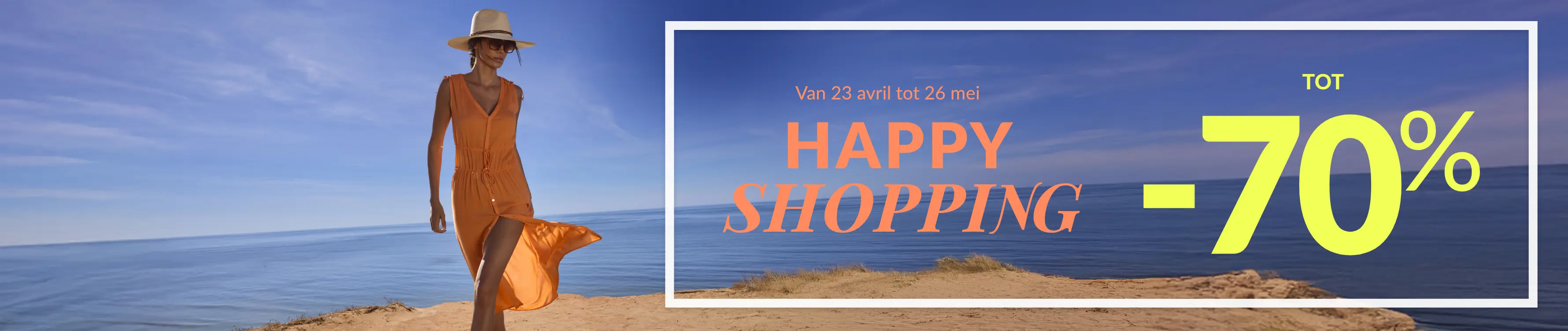 Happy Shopping: profiteer van kortingen tot 70% op de website van Blancheporte!