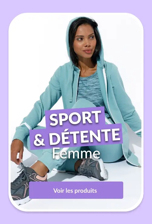Craquez pour notre sélection de vêtements et accessoires de sport pour femme !