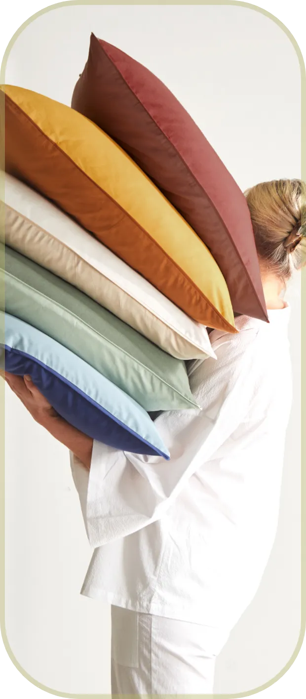 Effen tweekleurig bedlinnen van katoen, elegant en comfortabel in promotie – Blog Blancheporte