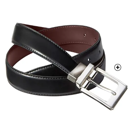 Ceinture en cuir réversible pour homme, élégance et praticité | Blancheporte