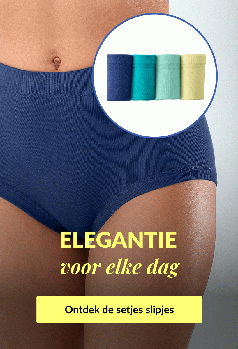 Elegantie en comfort voor elke dag, bekijk onze multipacks slips.