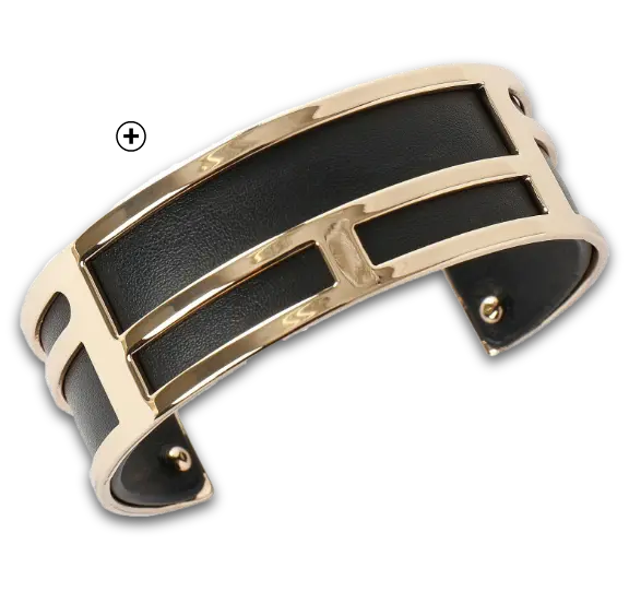 Bracelet femme à manchette dorée pour accessoiriser tenue | Blancheporte