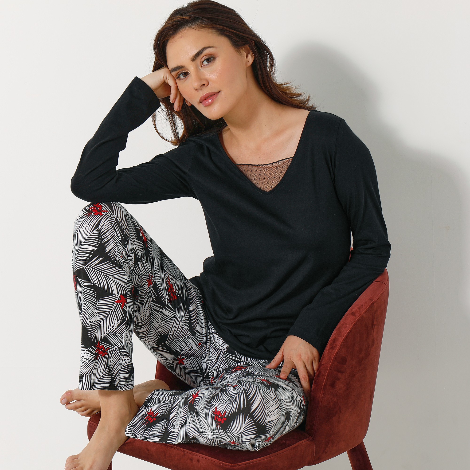 Pyjama femme blancheporte best sale