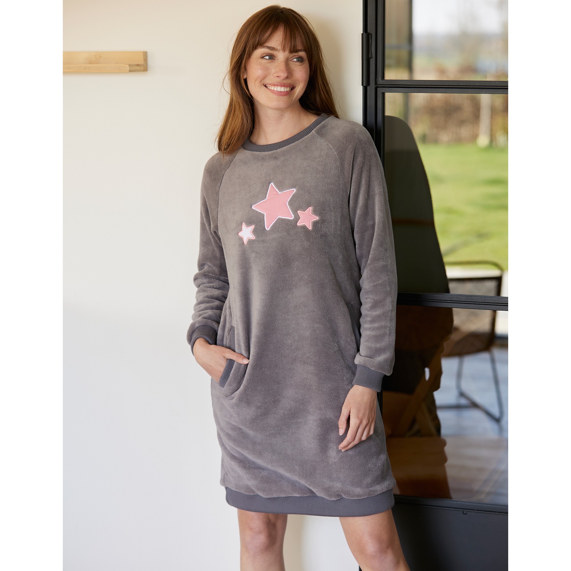 Chemise best sale nuit polaire