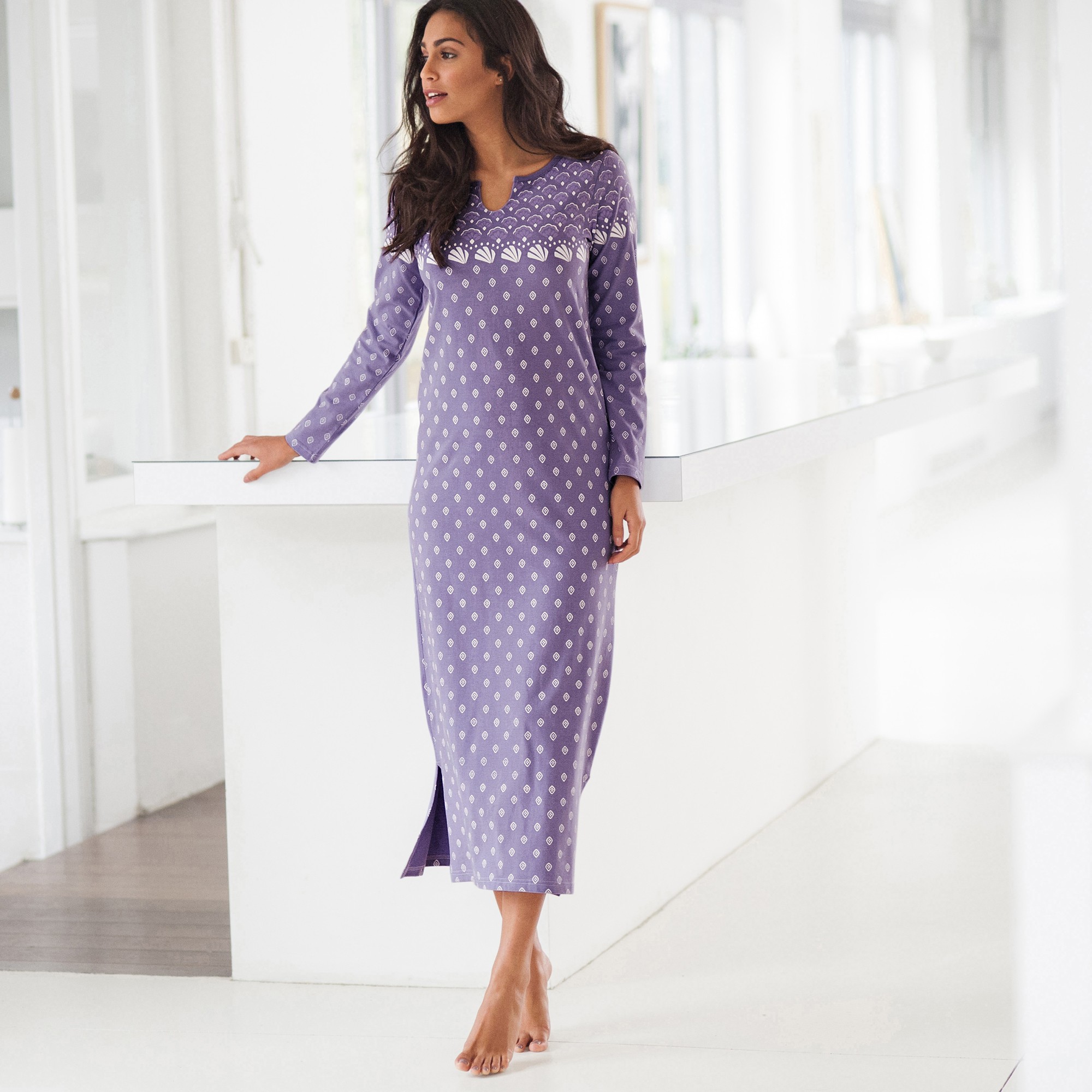 Blancheporte chemise de nuit longue store