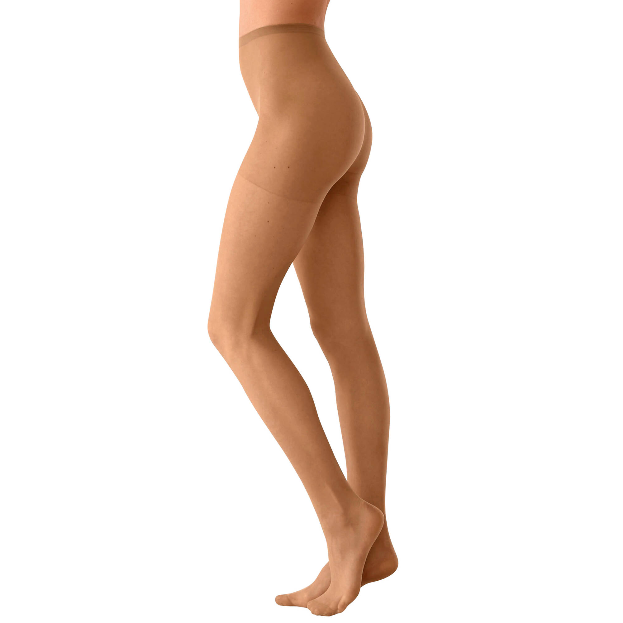 Panty set van 10, lichtbeige Blancheporte