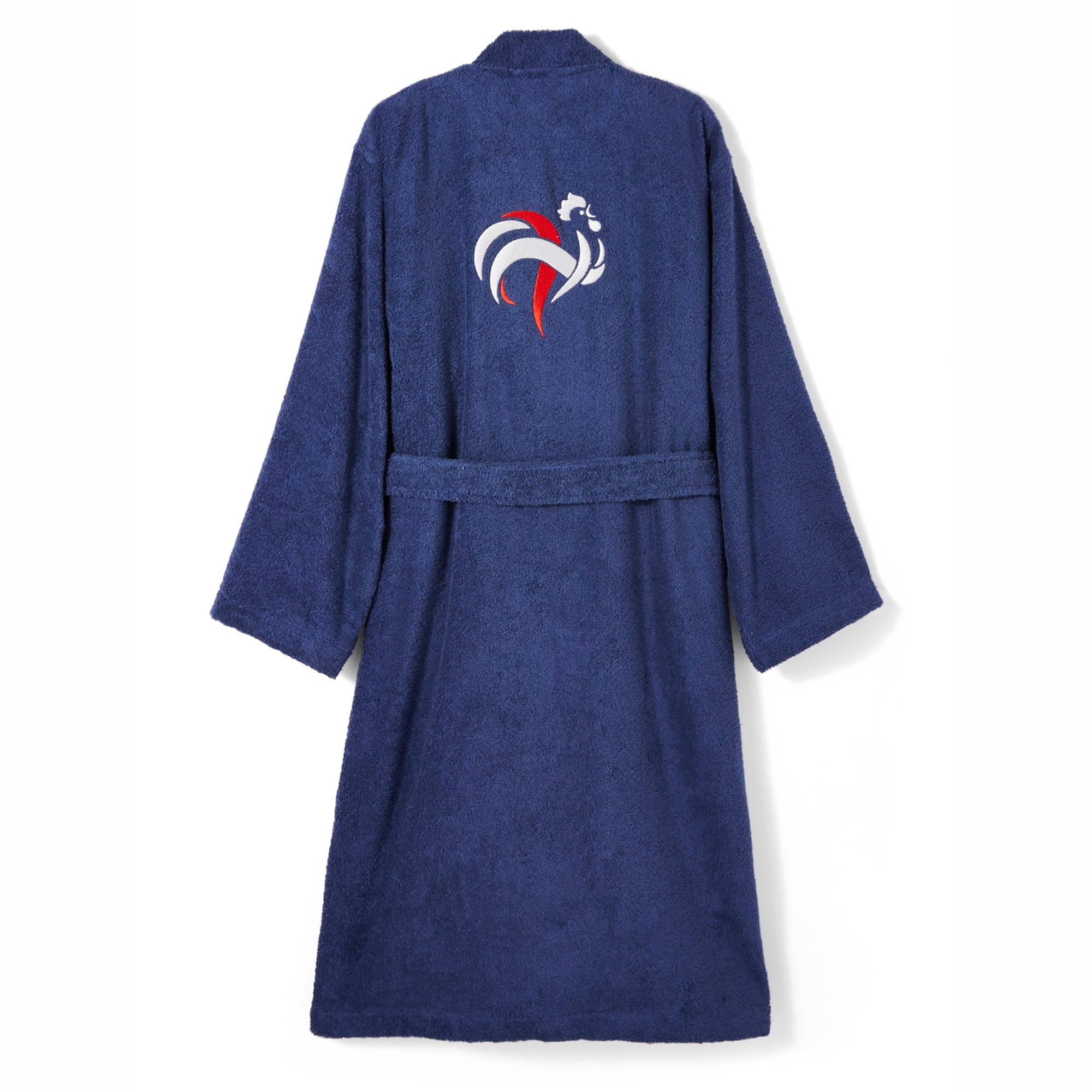 Peignoir de bain adulte FFF personnalisable bleu Blancheporte