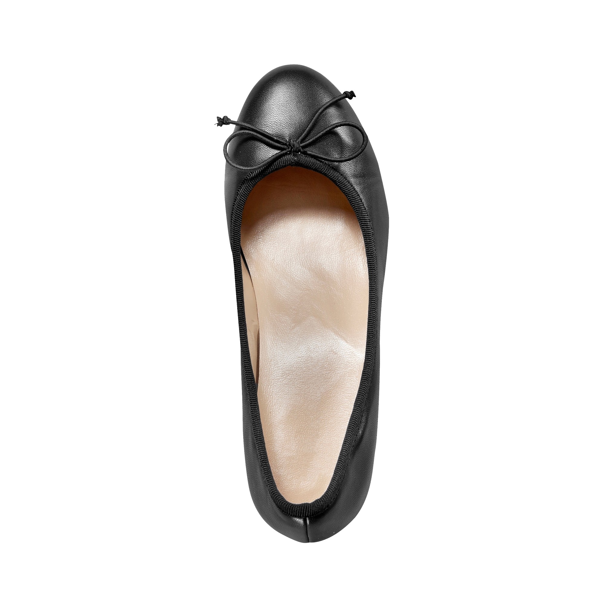 Ballerina s met hakje zwart Blancheporte