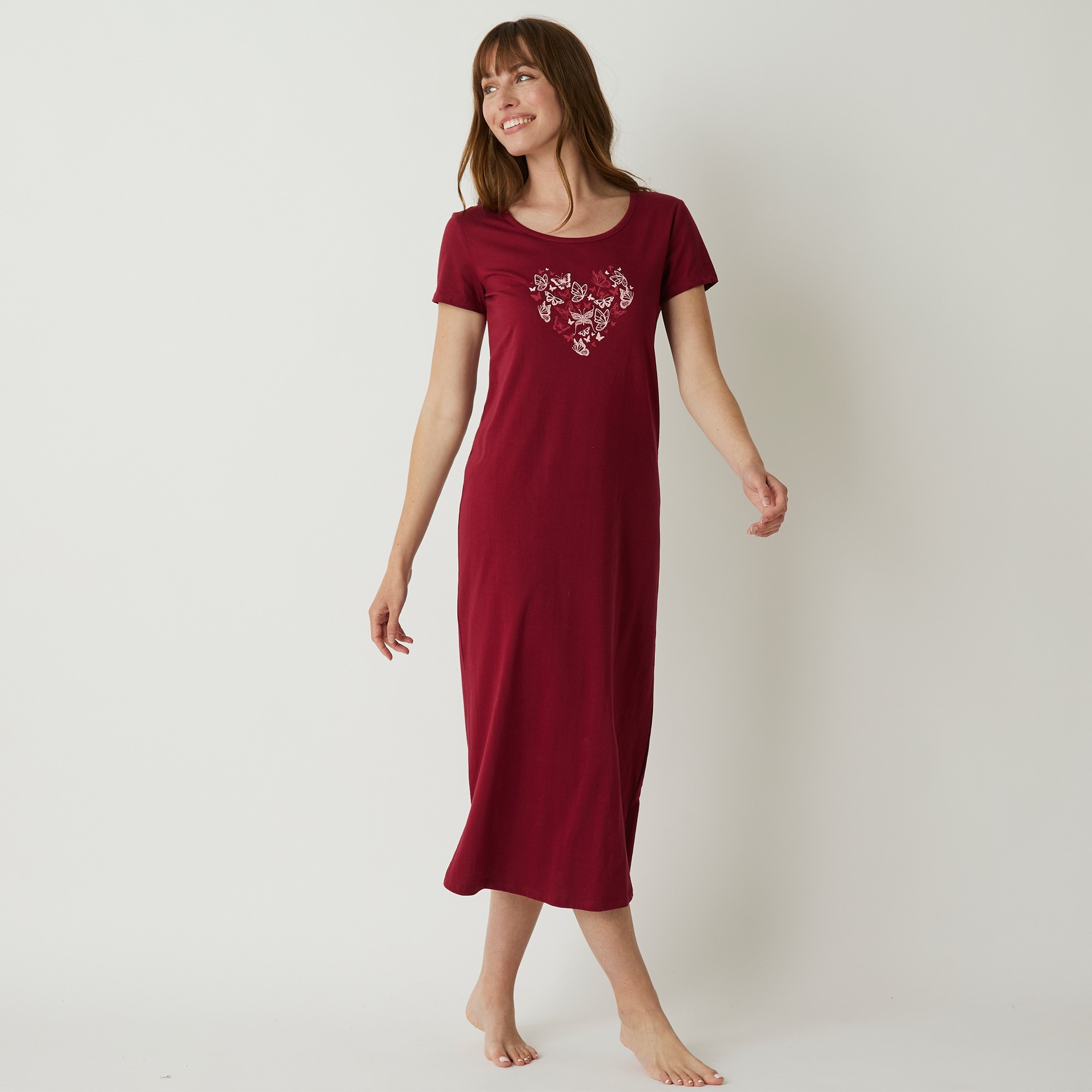 Blancheporte chemise sale de nuit courte