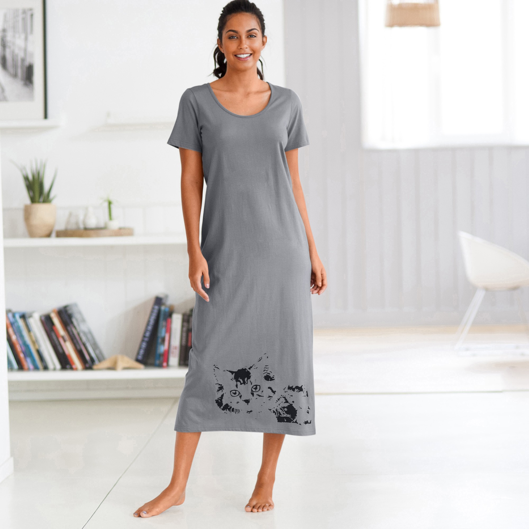 Chemise de nuit online femme le chat