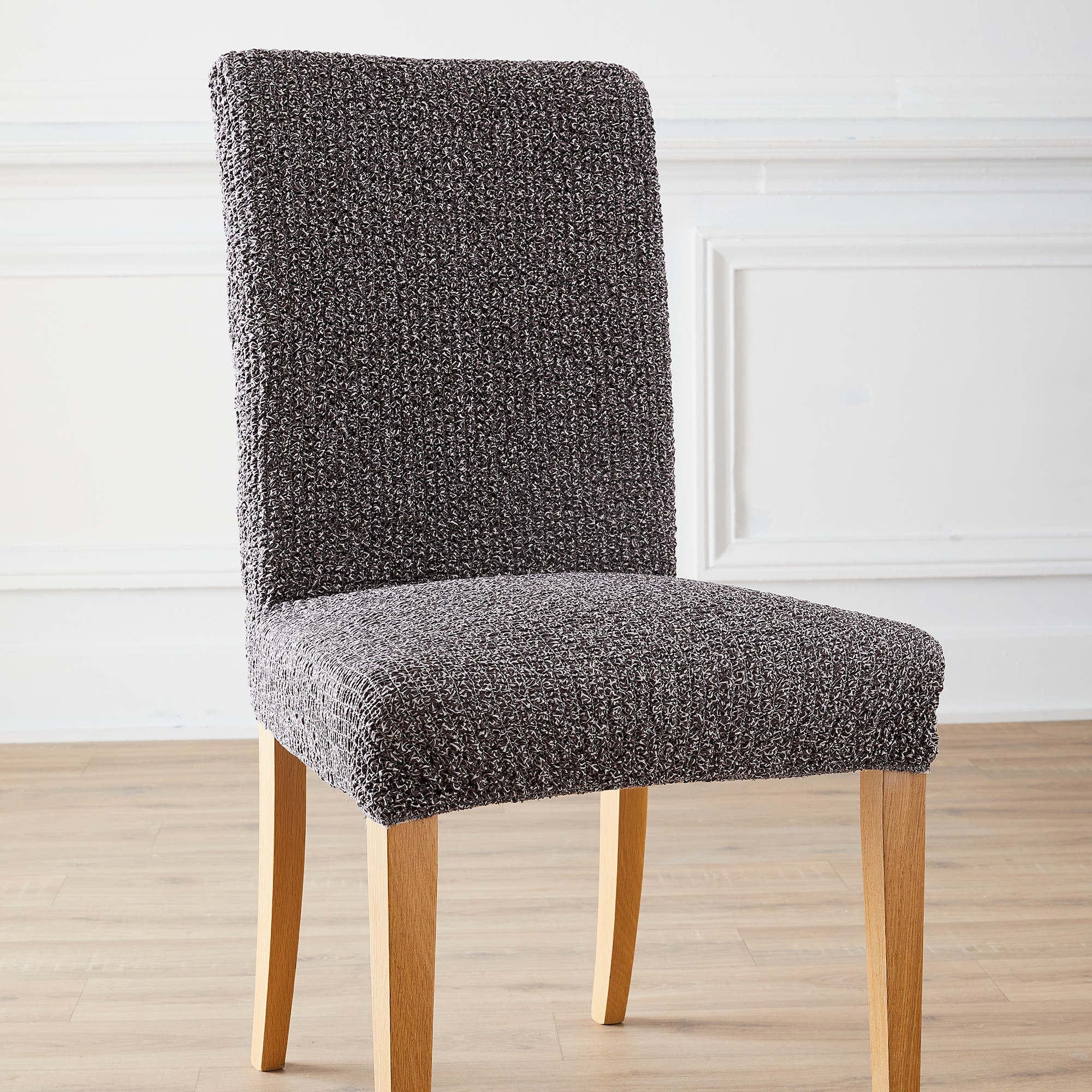 Housse chaise UNIVERSELLE extensible 190gr blanc – VIF Furniture
