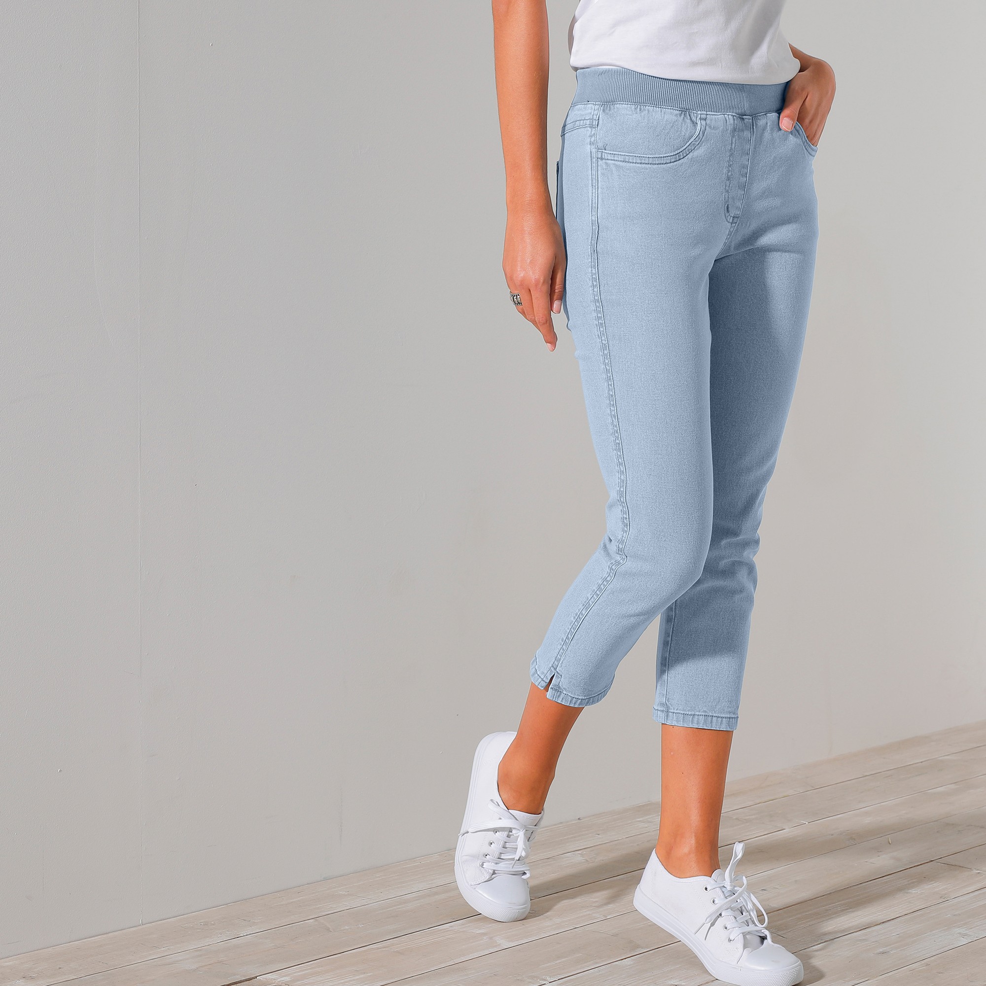Pantacourt 2025 jeans femme