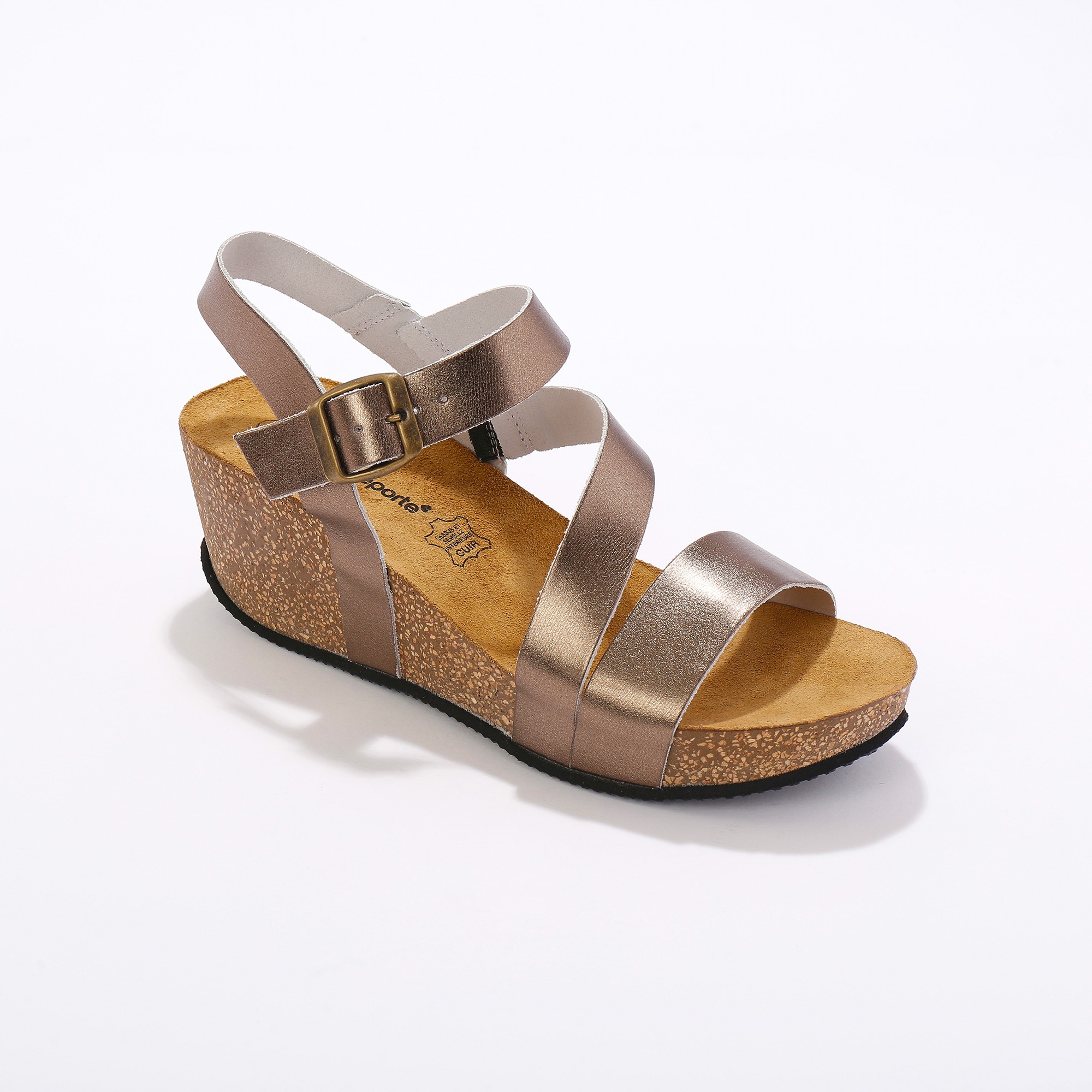 Sandales compensées semelle liège store