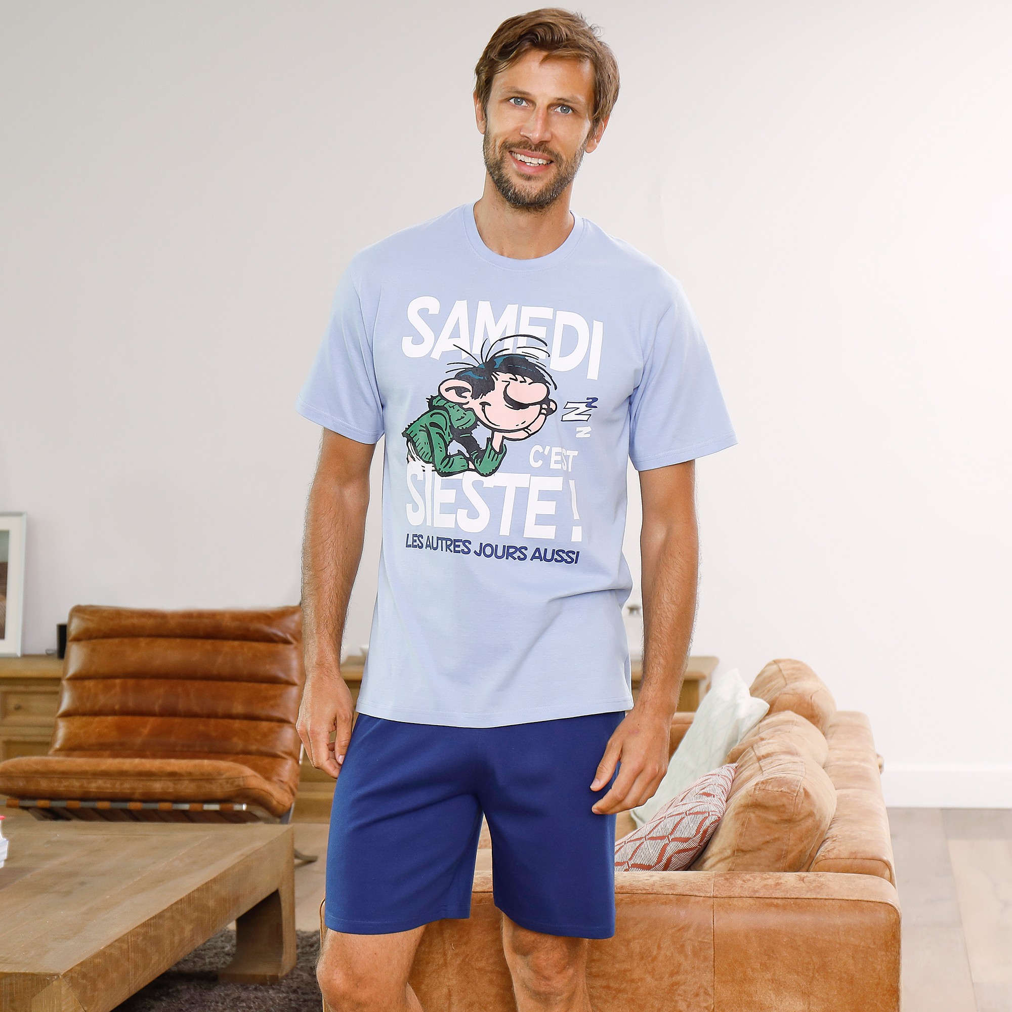 Blanche porte pyjama homme store