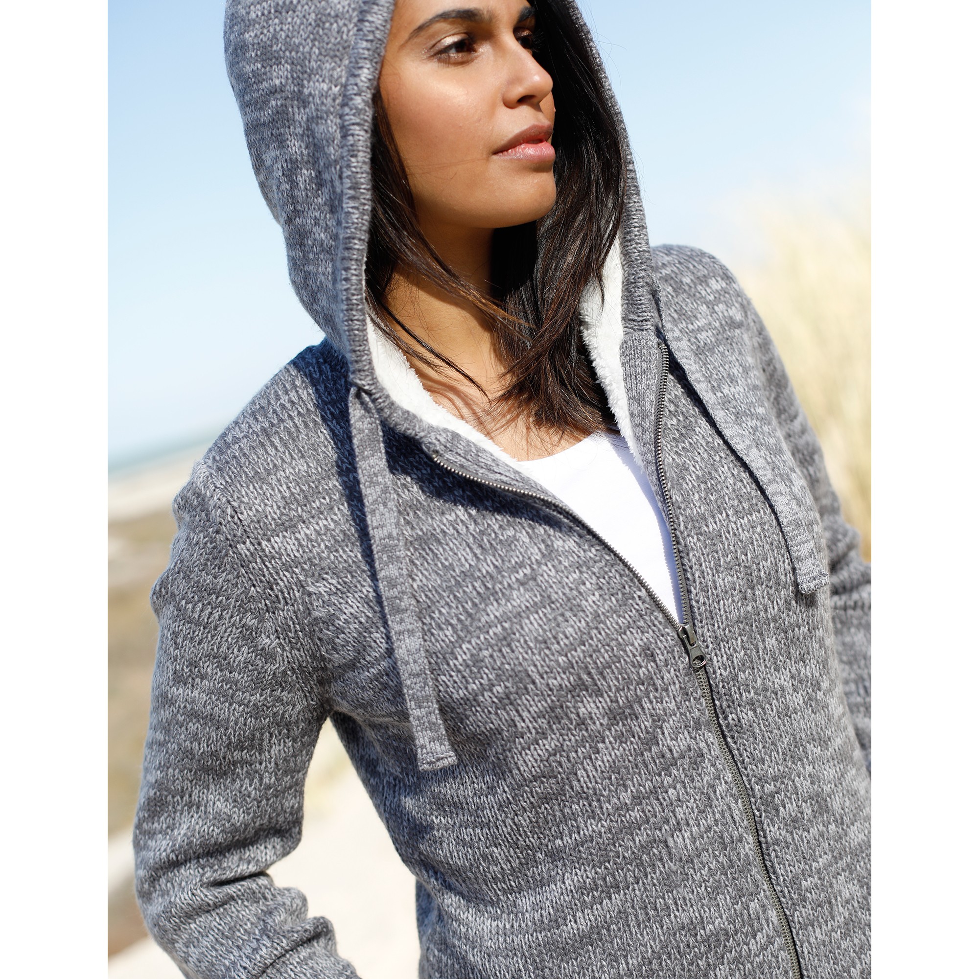 Gilet zippé femme blancheporte cheap